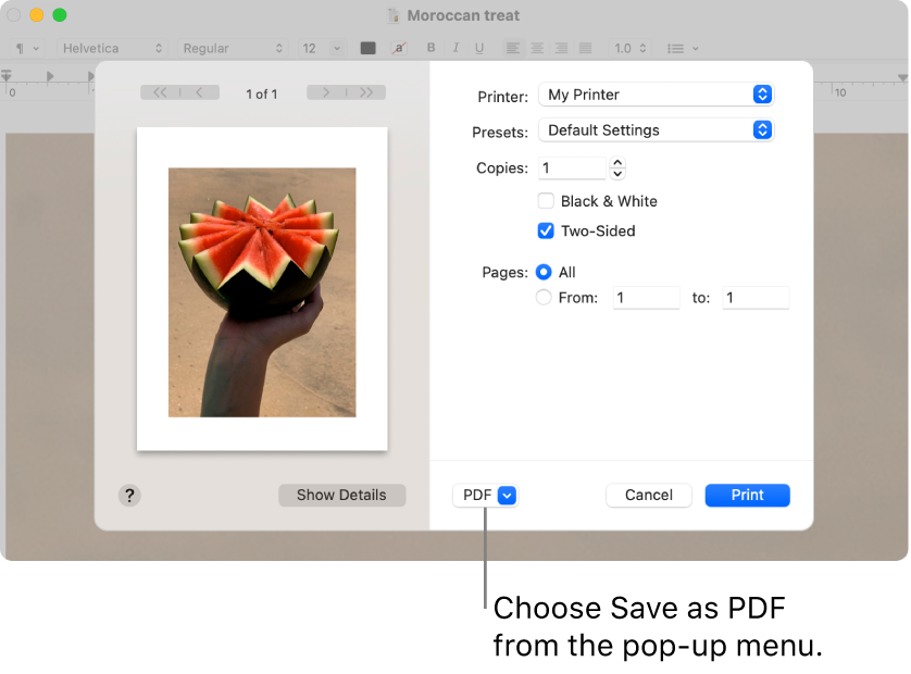 mac software for adding pdf slides to videos